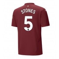 Manchester City John Stones #5 Tredjeställ 2024-25 Kortärmad